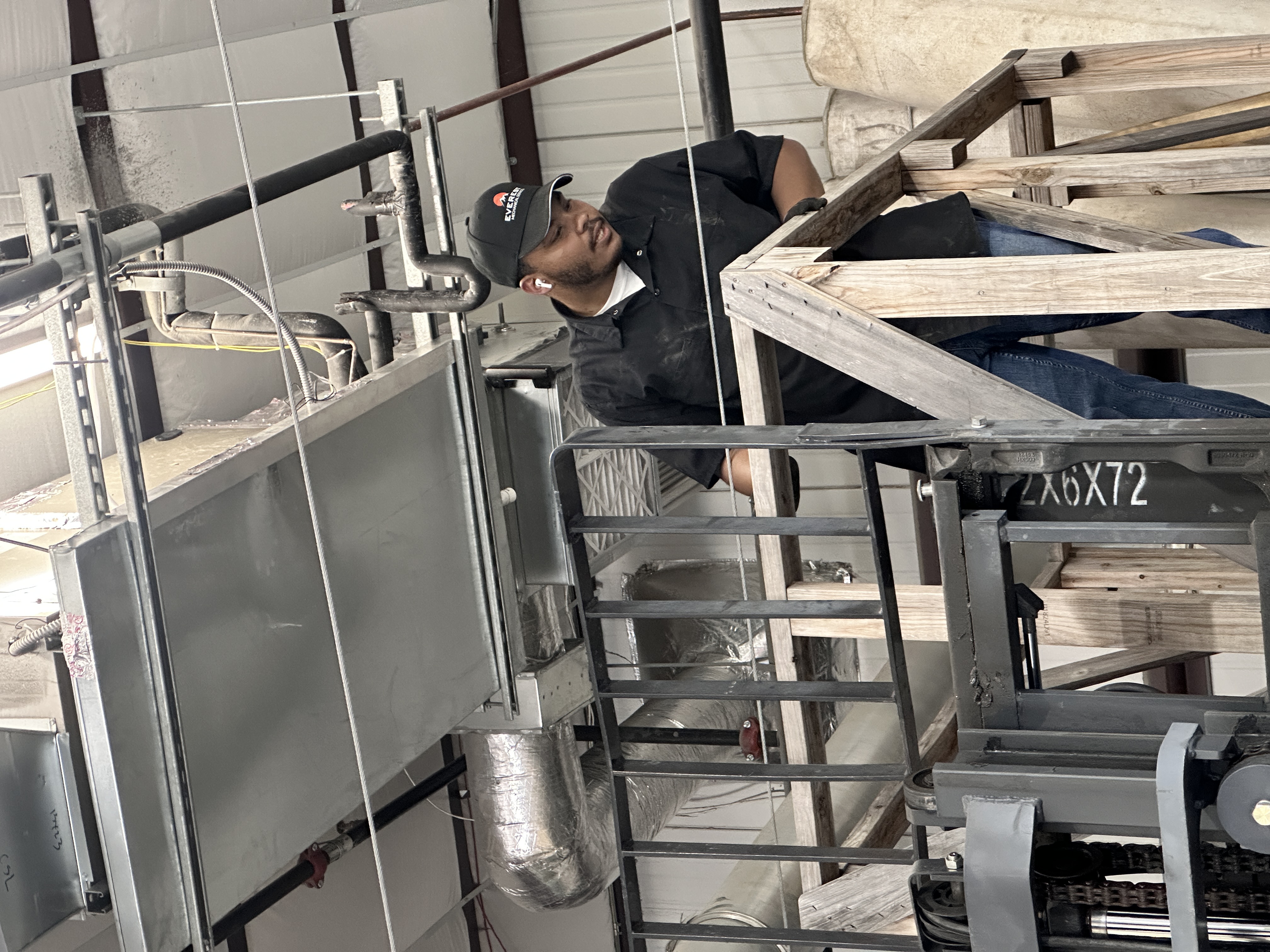 Commercial HVAC service call